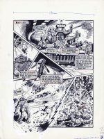 RoBUSTERS - STARLORD Summer Special 1978 - Page 9 - Geoff Campion art - 2000ad / ABC Warriors Comic Art